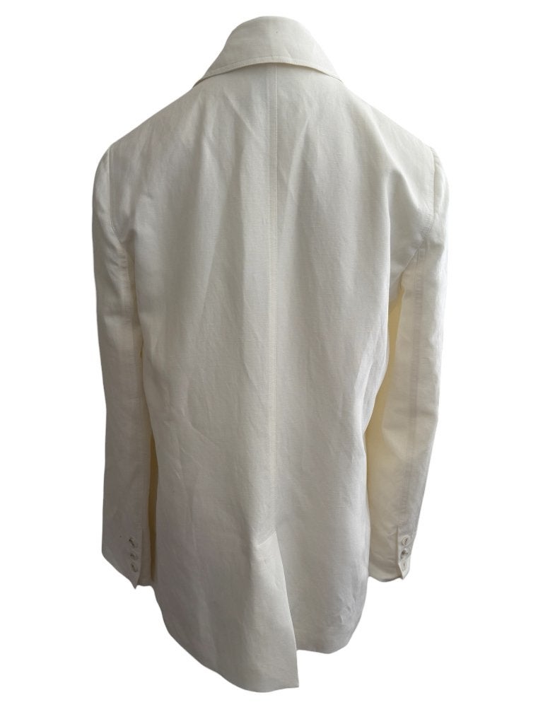 Patrizia Pepe blazer L, Wit, Ophalen of Verzenden, Zo goed als nieuw, Maat 34 (XS) of kleiner