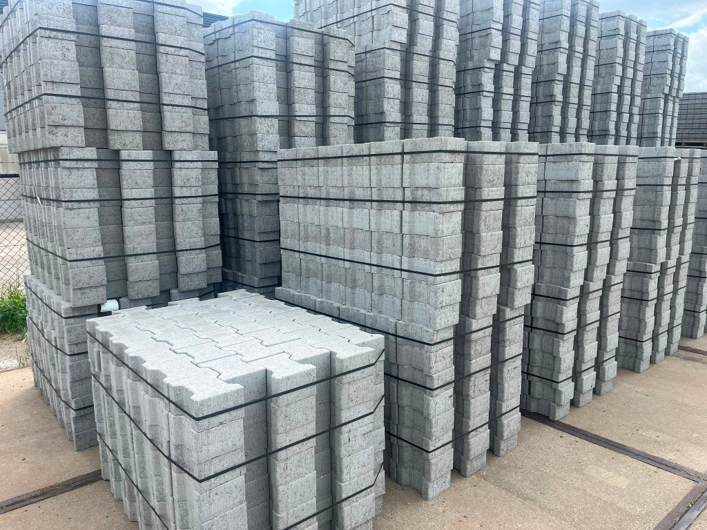 Betonklinkers | H-profiel | B-keus | 2e Keus, Verzenden, Nieuw, Beton, Klinkers