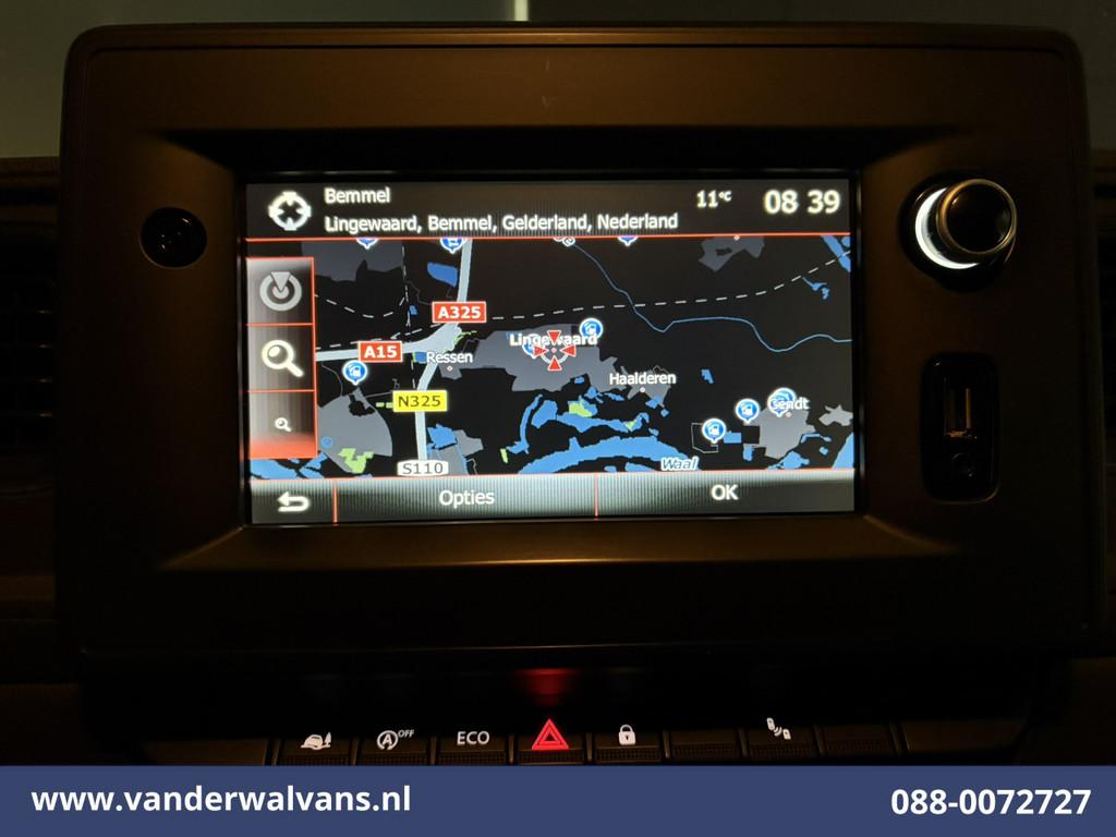 Opel Movano 2.3 Turbo 150pk L2H2 Euro6 Airco | Leder | 2500k, Auto's, Voorwielaandrijving, Gebruikt, 4 cilinders, 150 pk