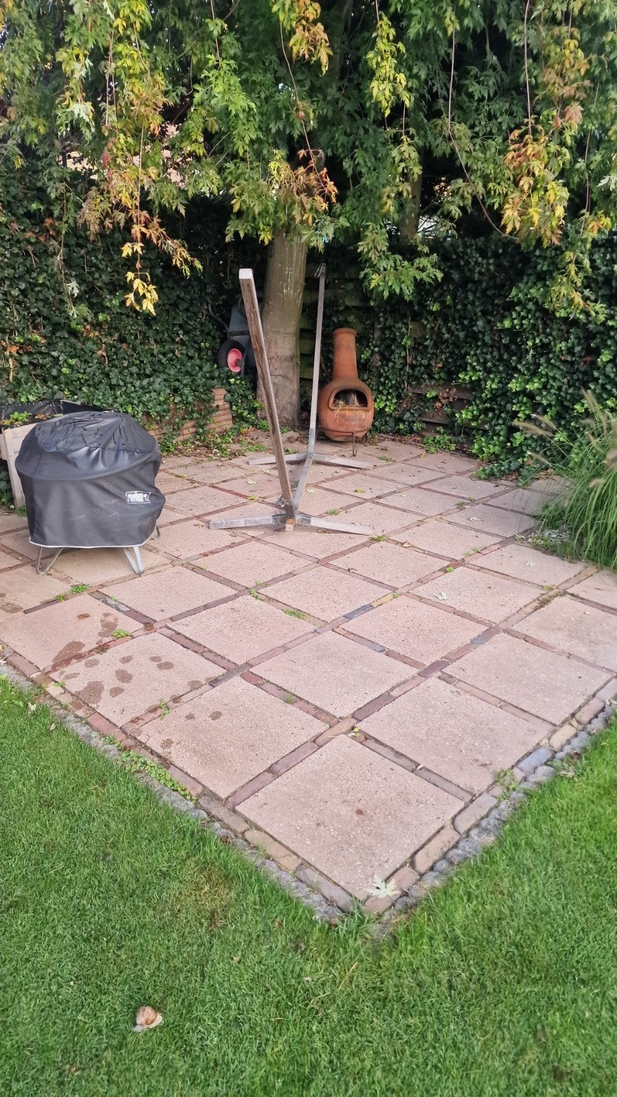 Gratis af te halen: Terrastegels 60x60cm en 50x50cm, Ophalen, Gebruikt, 10 m² of meer, Beton
