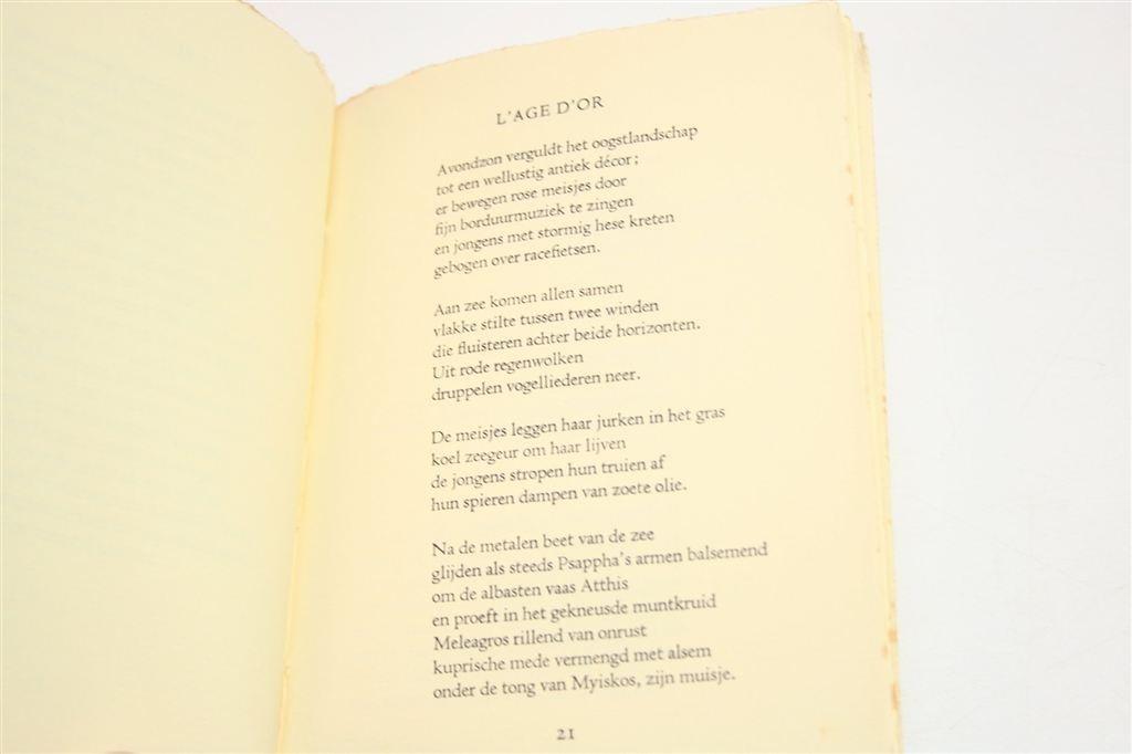 De Olympos — Dichtbundel van Hans Warren, Ophalen of Verzenden, Gelezen