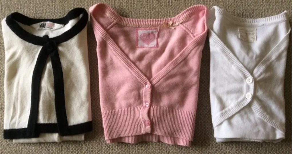 Zara / H&M vestje bolero meisjes 110 / 116 + 122 / 128, Gebruikt, Meisje, Trui of Vest, Ophalen of Verzenden