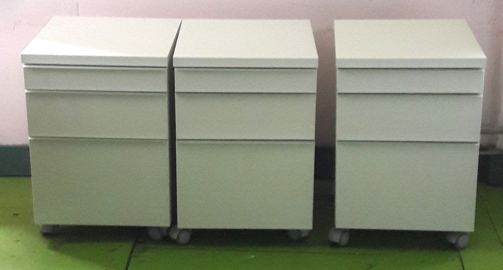 IKEA Besta Burs ladeblokken op wielen - Set van 3 uit 2008, Huis en Inrichting, Kasten | Ladekasten, Ophalen, Overige materialen
