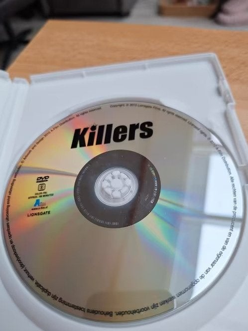 Dvd killers, kiss en kill hh, Vanaf 12 jaar, Ophalen of Verzenden, Zo goed als nieuw, Actiekomedie