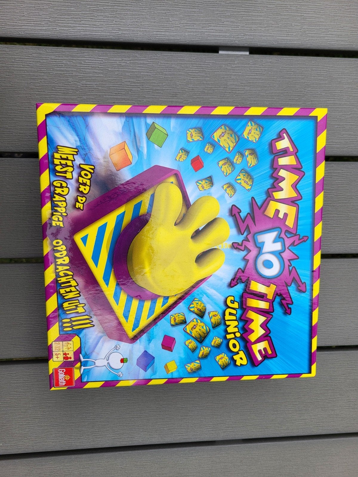 Time No Time Junior - Voer de grappigste opdrachten uit!, Een of twee spelers, Ophalen of Verzenden, Gebruikt, Goliath