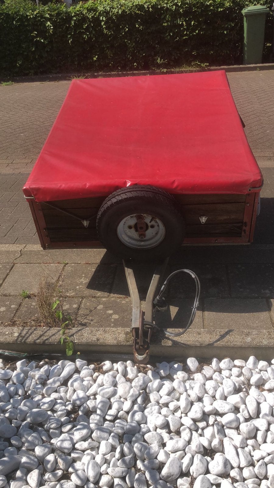 Kleine aanhangwagen, Ophalen, Gebruikt, 80 kg of meer