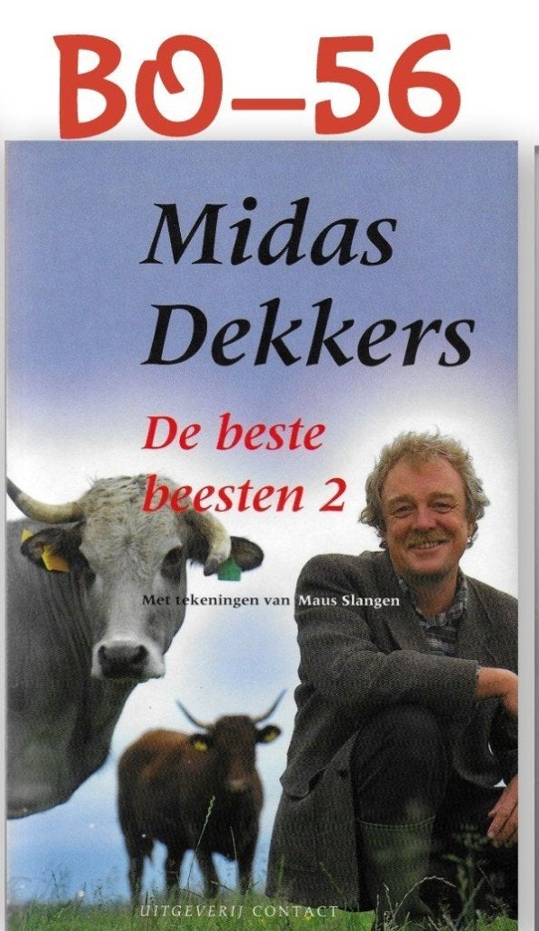 Boek BO-56 - De Beste Beesten geschreven door Midas Dekkers, Boeken, Ophalen of Verzenden