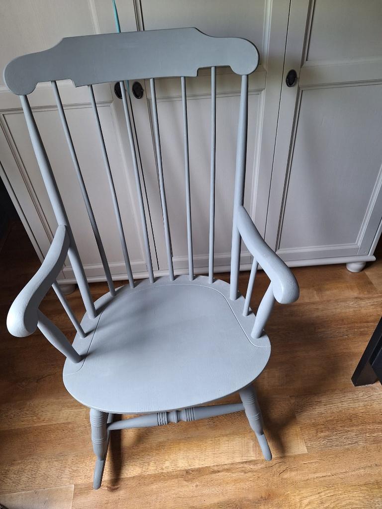 schommelstoel, Huis en Inrichting, Stoelen, Ophalen, Gebruikt, Landelijk, Hout
