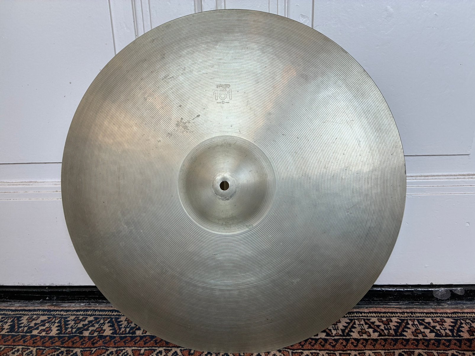 1979/80 Paiste 101 Ride 20” NickelSilver Embossed Logo 1807g, Muziek en Instrumenten, Ophalen, Gebruikt, Overige soorten, Duitsland / zwitserland