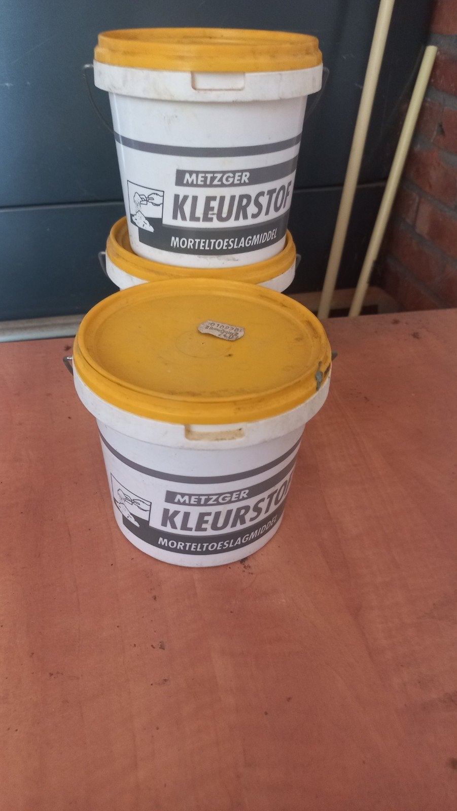 Metzger Kleurstof Morteltoeslagmiddel - Geel 0,5 kg 3, Ophalen, Nieuw