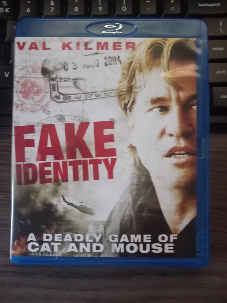 Fake Identity - Val Kilmer Blu-ray Actie Thriller, Nederlands, Actie, Ophalen of Verzenden, Zo goed als nieuw