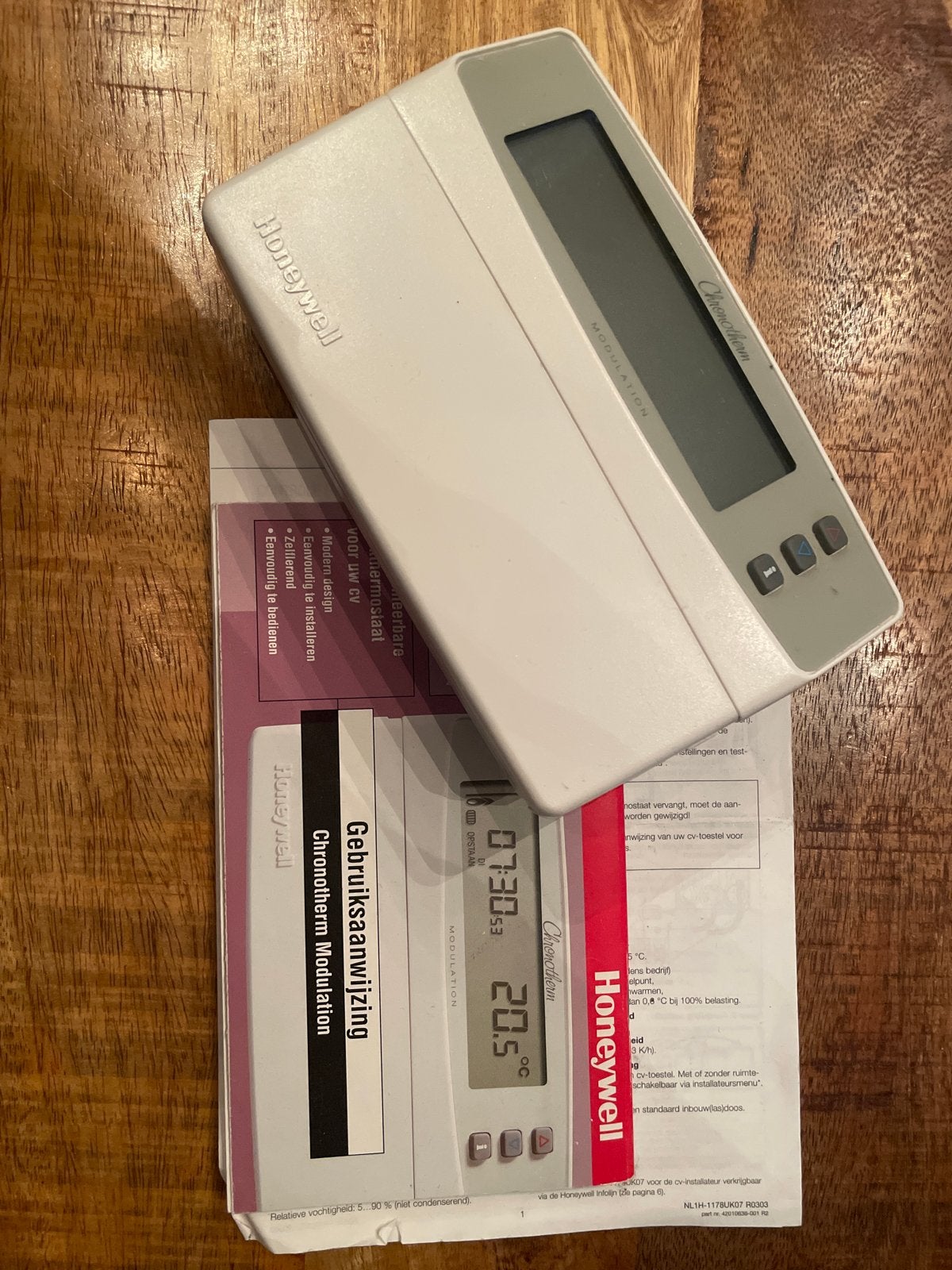 Honeywell Chronotherm Modulation Thermostaat, Doe-het-zelf en Verbouw, Thermostaten, Ophalen of Verzenden, Slimme thermostaat