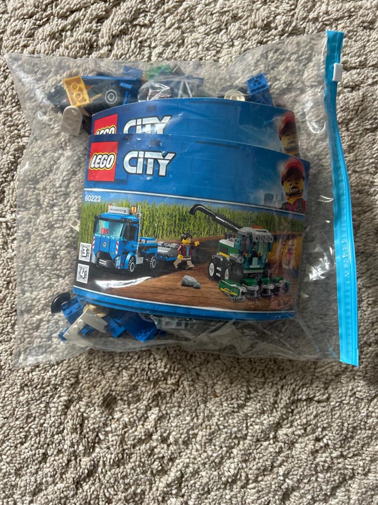 LEGO City 60223 Harvester Transport - Gebruikt, City, Lego, Ophalen of Verzenden, Zo goed als nieuw
