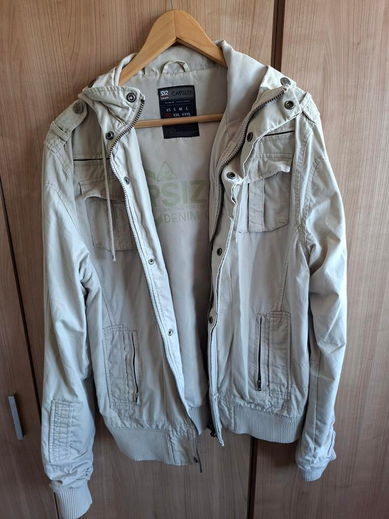 Capsize zomerjas xl, Wit, Maat 56/58 (XL), Ophalen of Verzenden, Capsize