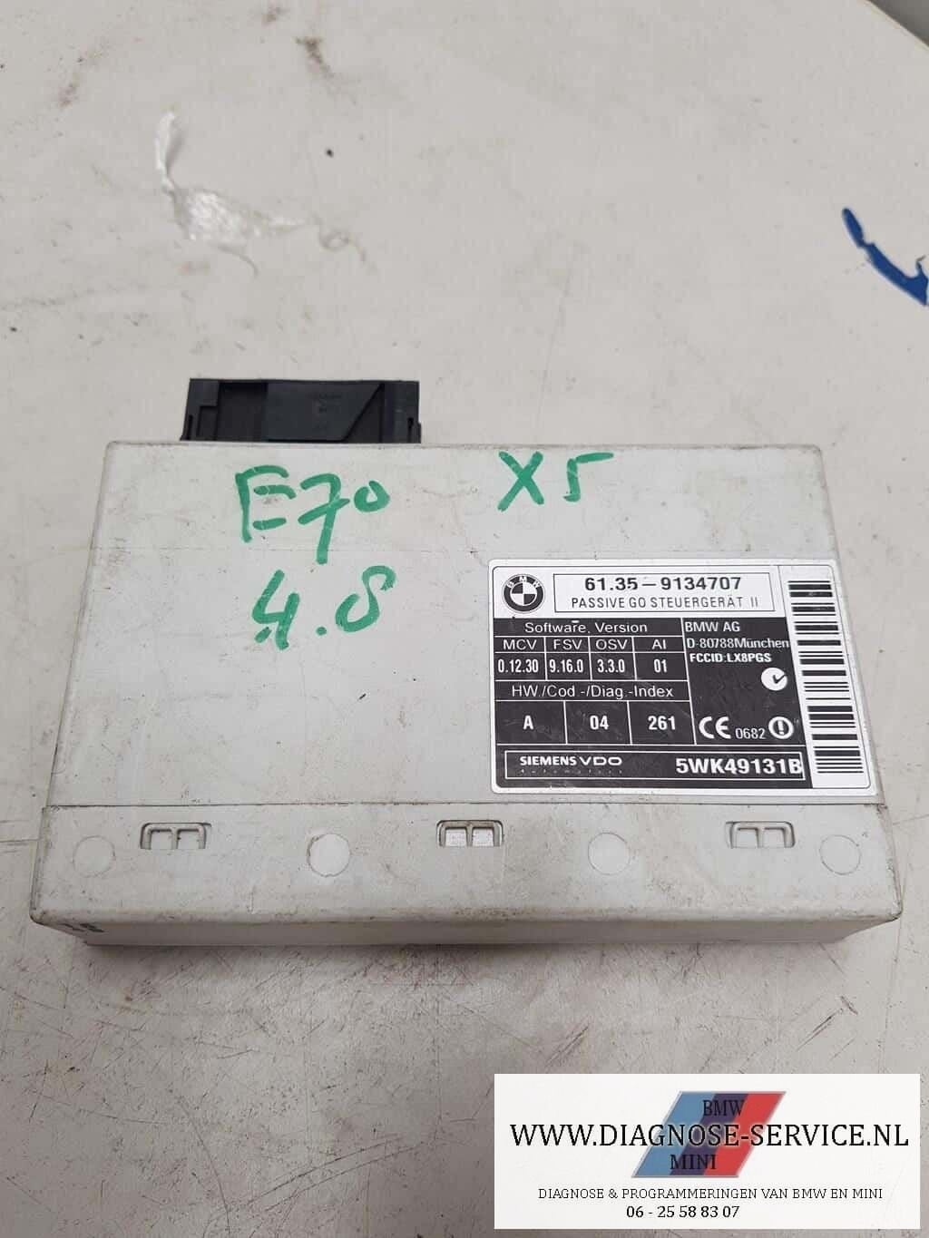 BMW E60 E61 E70 LCI E71 E72 X6 Comfort Access module 9134707, Gebruikt, -, -, Ophalen of Verzenden