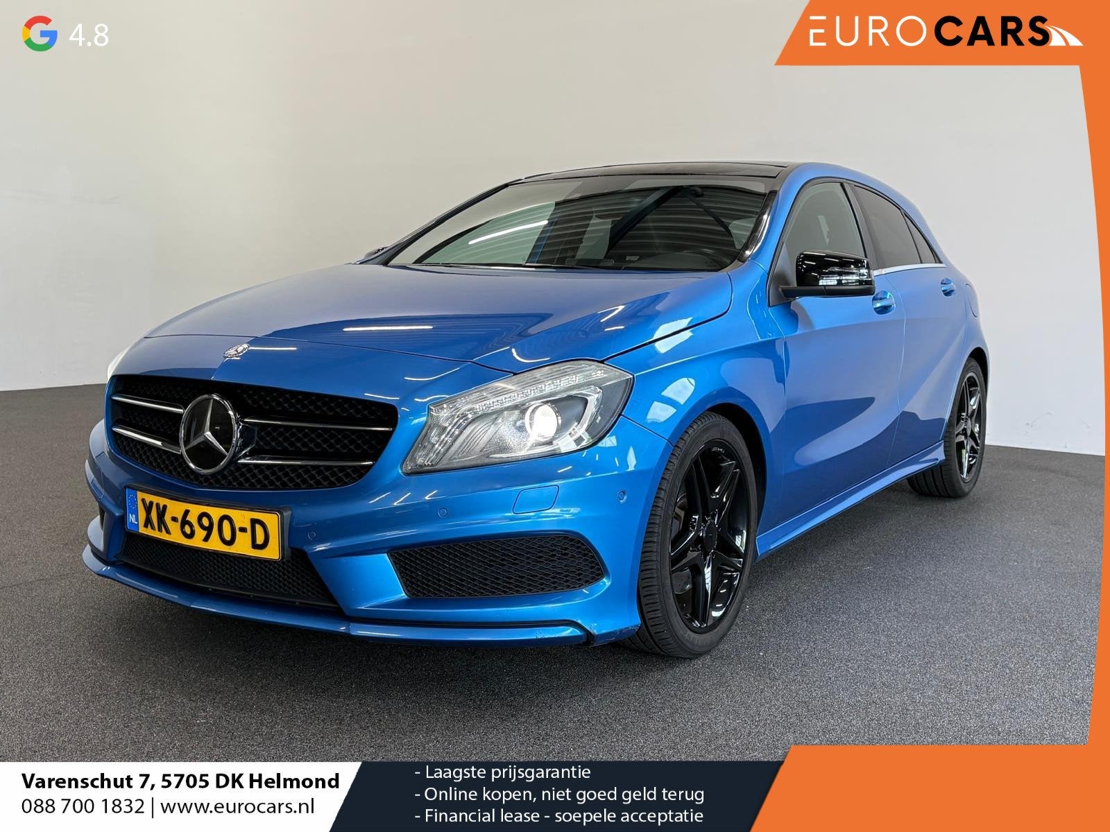 Mercedes-Benz A-klasse 250 Sport Ambition Automaat Panoramad, Auto's, 1345 kg, Gebruikt, Euro 6, 4 cilinders