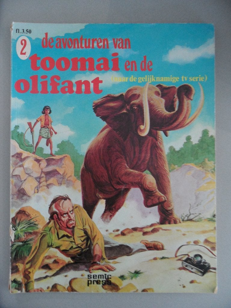 De avonturen van Toomai en de Olifant. 2., Eén stripboek, Ophalen of Verzenden, Gelezen
