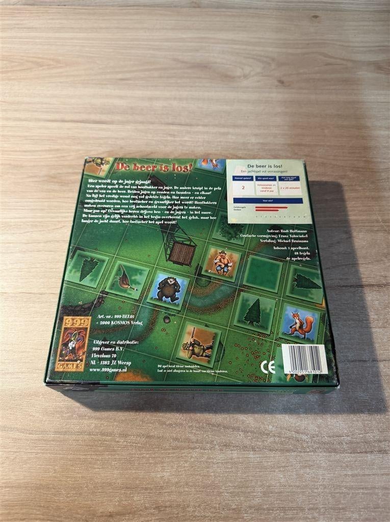 de beer is los - 999 games - s6578, Hobby en Vrije tijd, Verzenden, Zo goed als nieuw