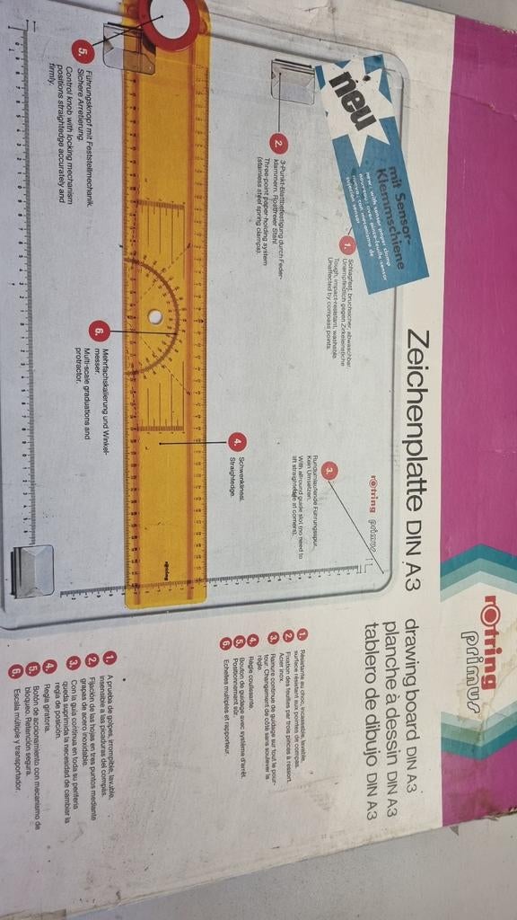 Rotring Zeichenplatte DIN A3, Doe-het-zelf en Verbouw, Tekentafels, Ophalen of Verzenden