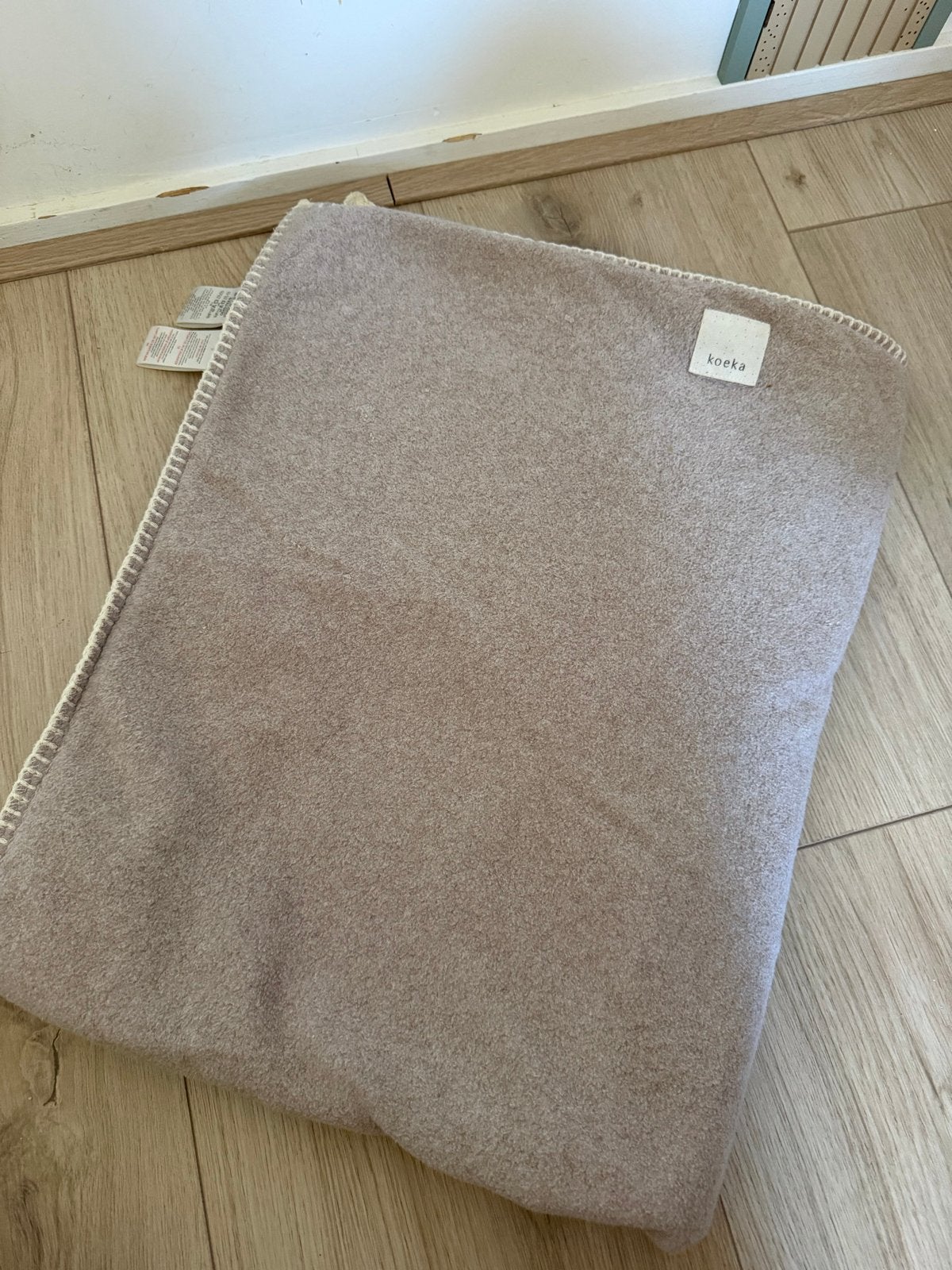 Koeka wiegdeken, Koeka, Ophalen of Verzenden, Zo goed als nieuw, Beige
