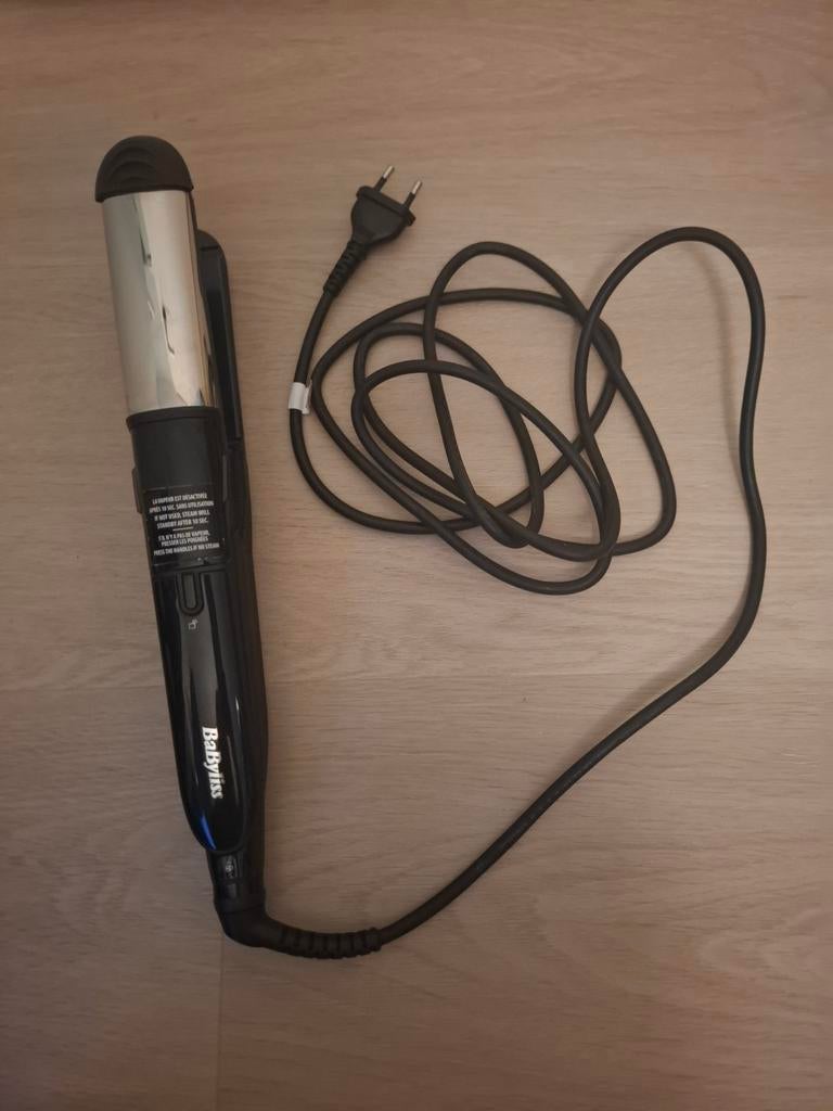 Stijltang met steam functie van het merk babybliss, Ophalen of Verzenden, Gebruikt, Krultang of Stijltang