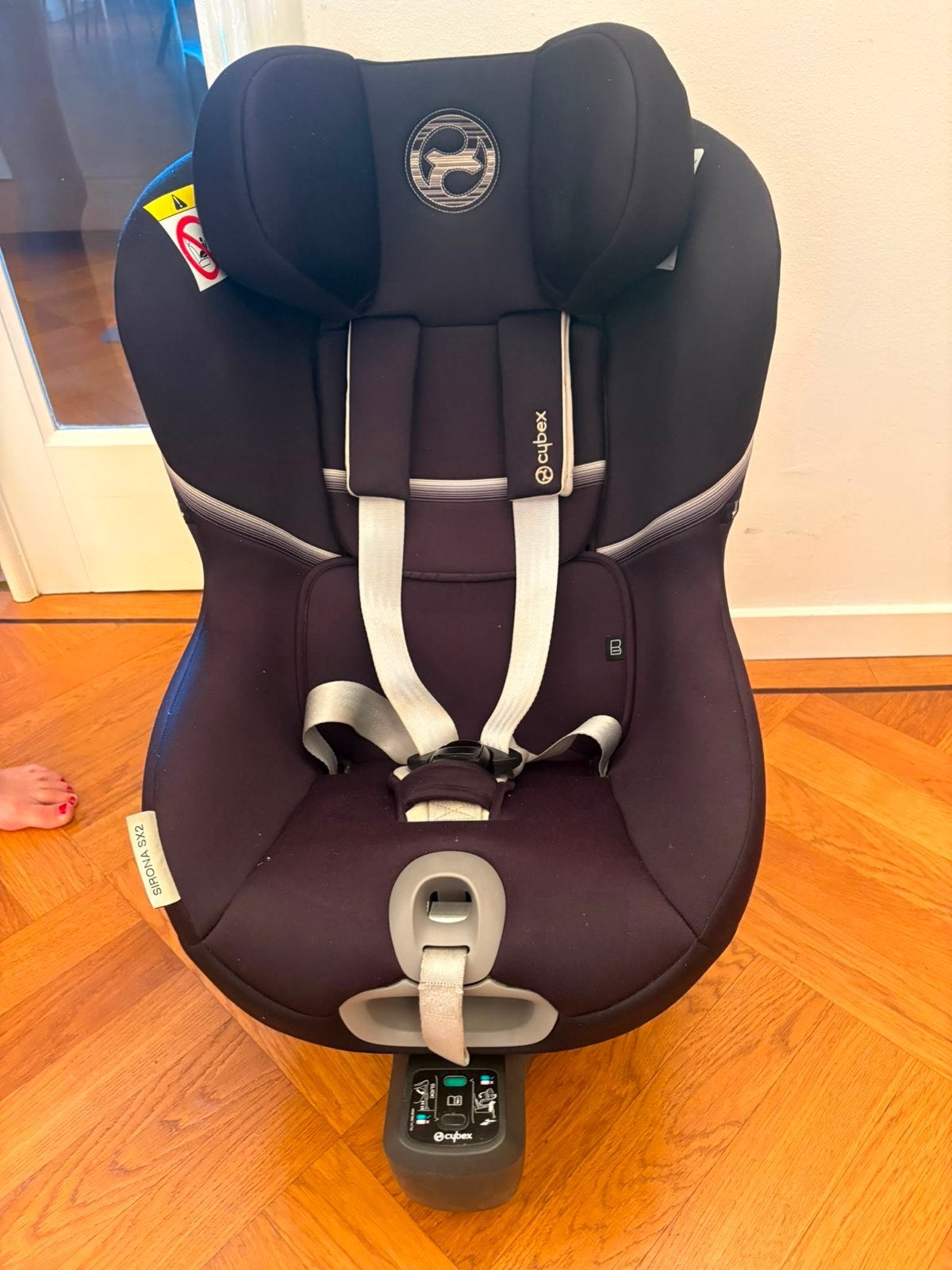 Cybex Sirona SX2 i-Size autostoel - 2 beschikbaar, Gebruikt, 0 t/m 18 kg, Verstelbare rugleuning, Isofix