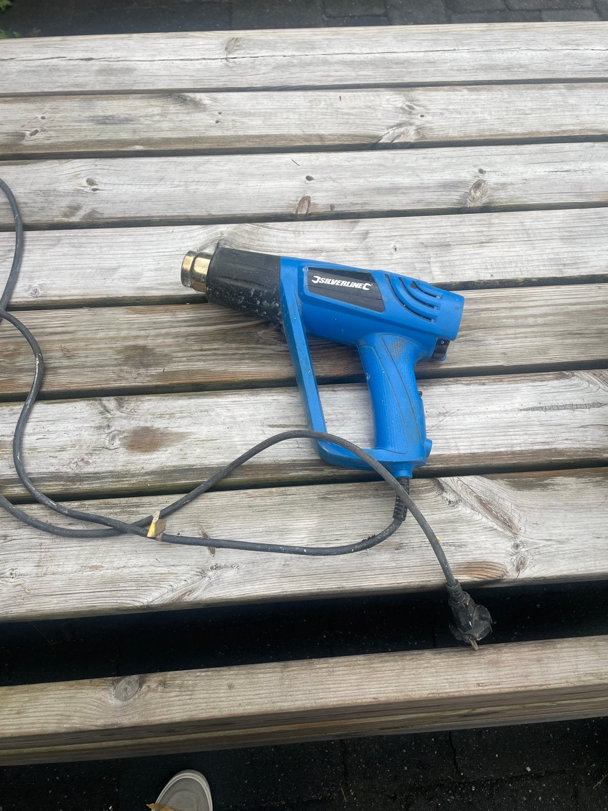 Silverline heteluchtpistool - Gebruikt maar functioneel, Ophalen of Verzenden, Gebruikt, Overige typen, Overige merken