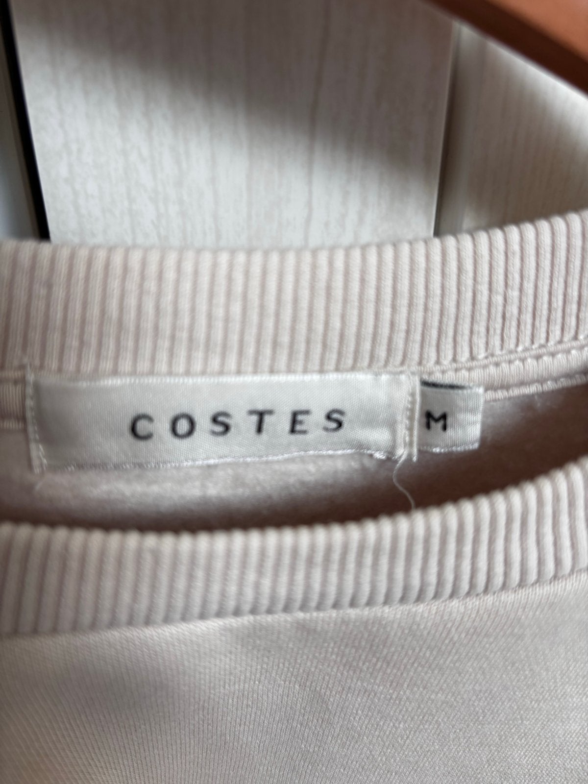 Costes sweater met bloemenprint - Maat M, Ophalen of Verzenden, Zo goed als nieuw, Maat 38/40 (M), Beige