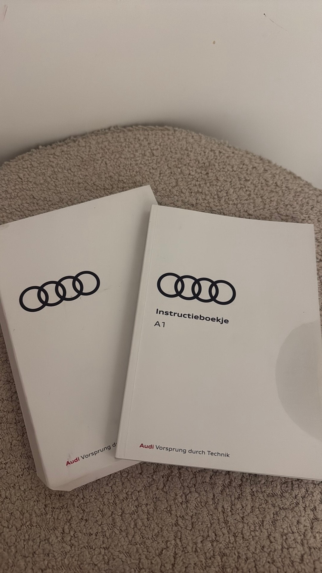 Audi a1 instructieboek vanaf bj 2020 tot heden, Auto diversen, Ophalen of Verzenden