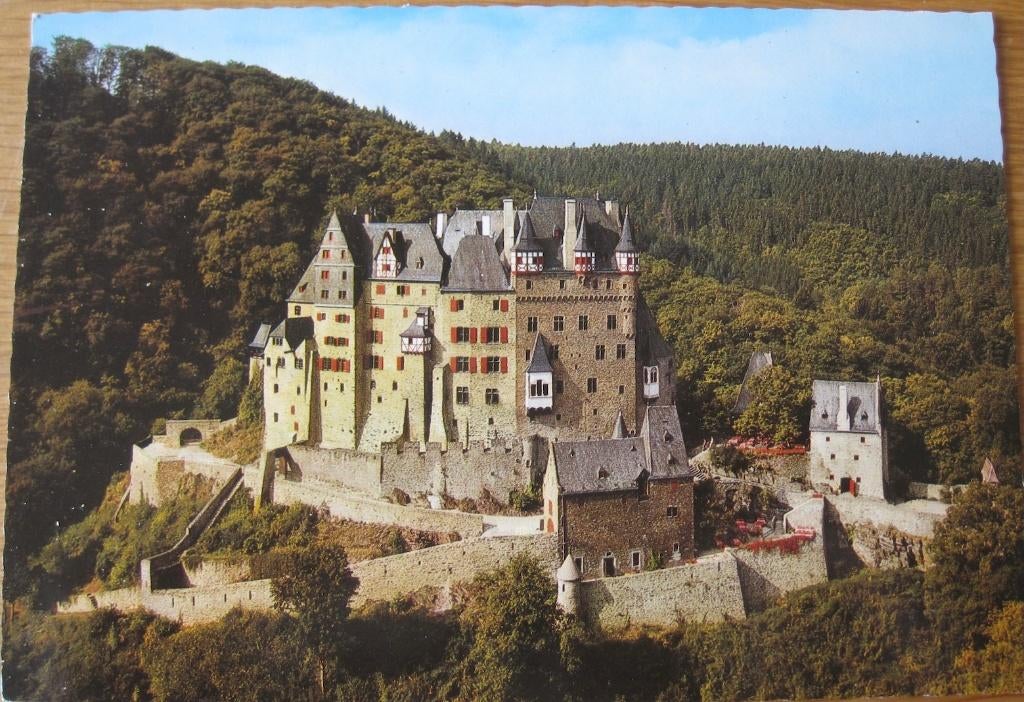 Burg Eltz bij de Moezel - nieuwe ansichtkaart, Verzenden, 1980 tot heden, Ongelopen, Duitsland