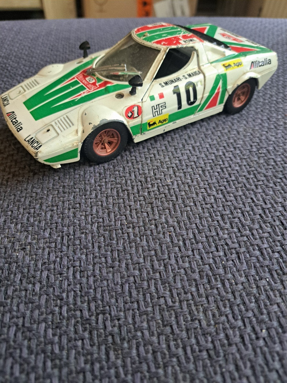 Burago model lancia stratos, Gebruikt, Auto, Ophalen of Verzenden, N.b