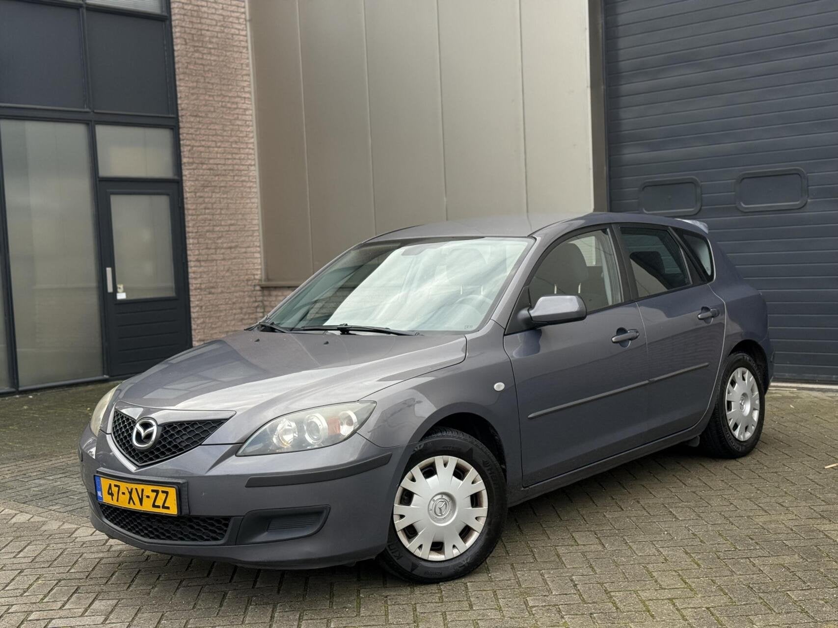 Mazda 3 1.6 S-VT 2007 Airco/Parkit/Aux Trekhaak NL Auto, Auto's, Voorwielaandrijving, Gebruikt, 4 cilinders, 1165 kg