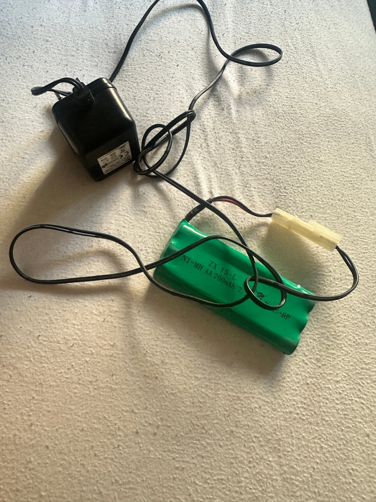 Ni-MH AA 700mAh 7.2V Batterij met Oplader, Gebruikt, Onderdeel, Overige schalen, Overige typen