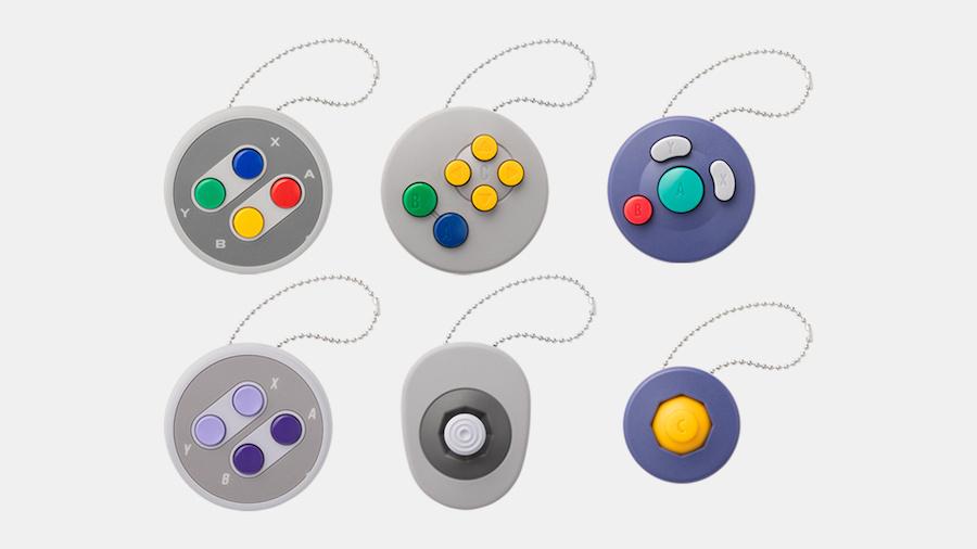 Nintendo controller sleutelhanger SNES N64 Gamecube keychain, Ophalen of Verzenden, Nieuw, Merk