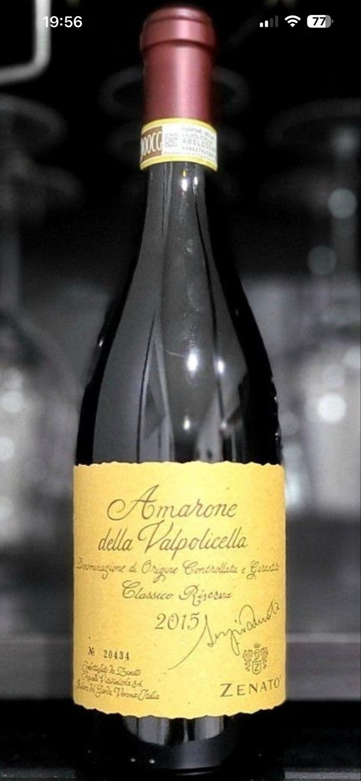 Zenato Amarone della Valpolicella Riserva 2015 en 2016, Nieuw, Rode wijn, Vol, Italië
