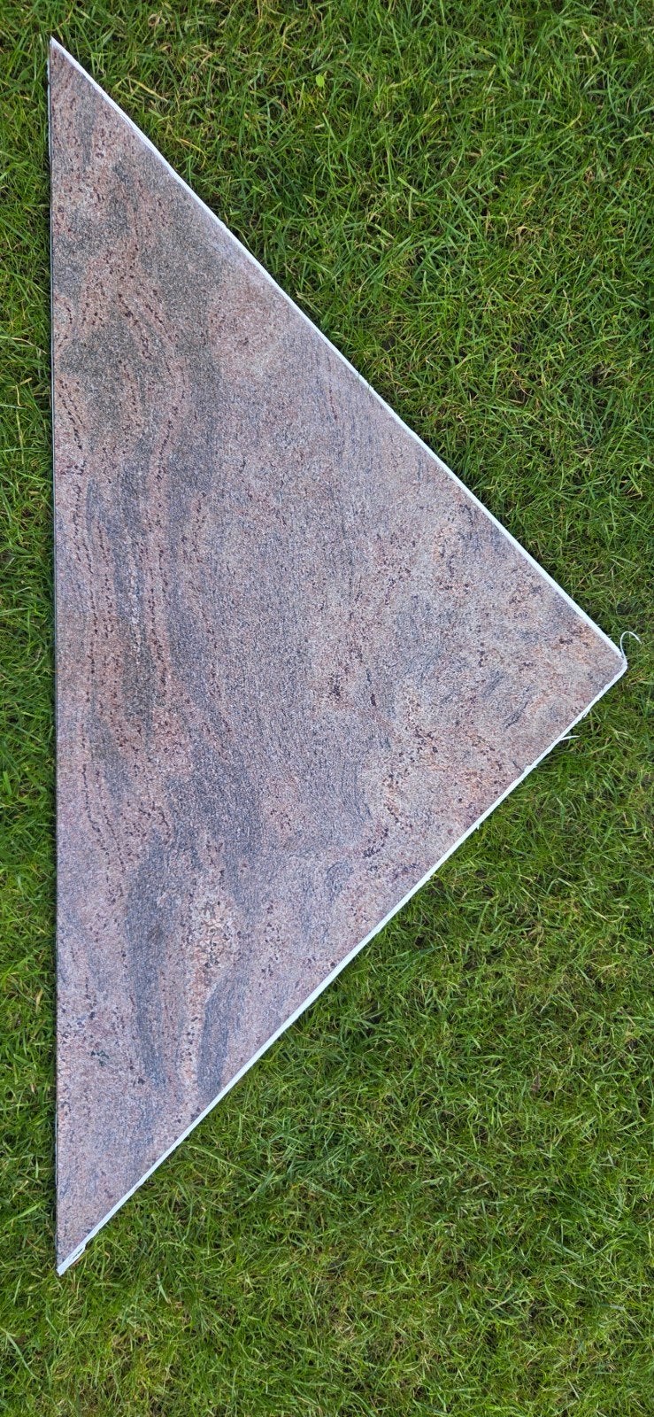 Natuursteen- Driehoekig design, Doe-het-zelf en Verbouw, Ophalen, Gebruikt, Hardsteen, 60 cm of meer