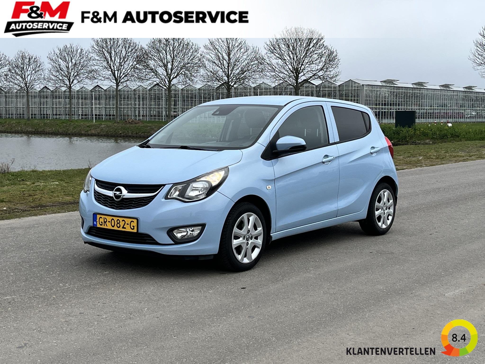 Opel KARL 1.0 ecoFLEX Edition Airco, cruise, stoel-stuurverw, Voorwielaandrijving, 839 kg, Stof, Gebruikt