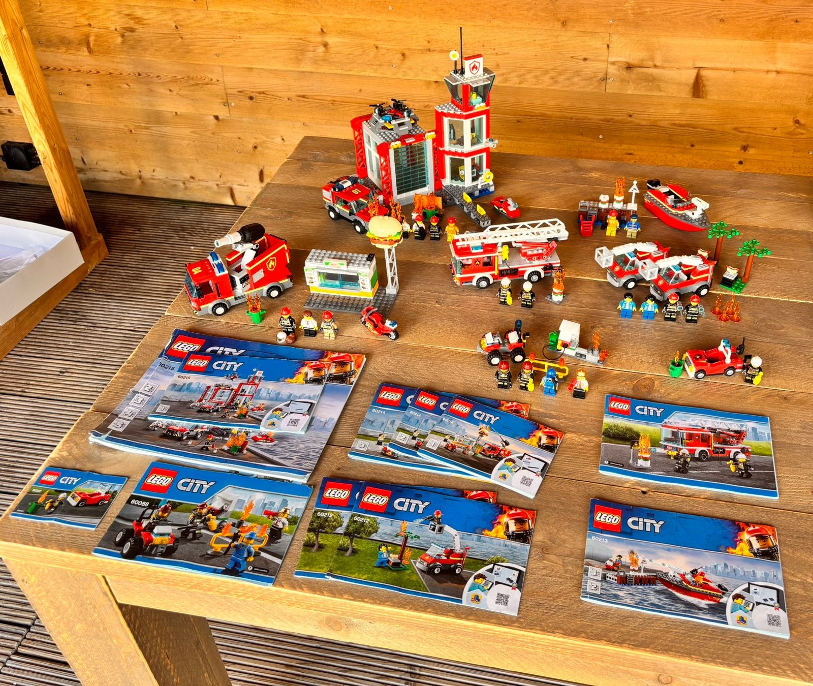 Lego City | 8 Sets | Compleet en Schoon | Brandweer |, Kinderen en Baby's, Speelgoed | Duplo en Lego, City, Lego, Ophalen of Verzenden