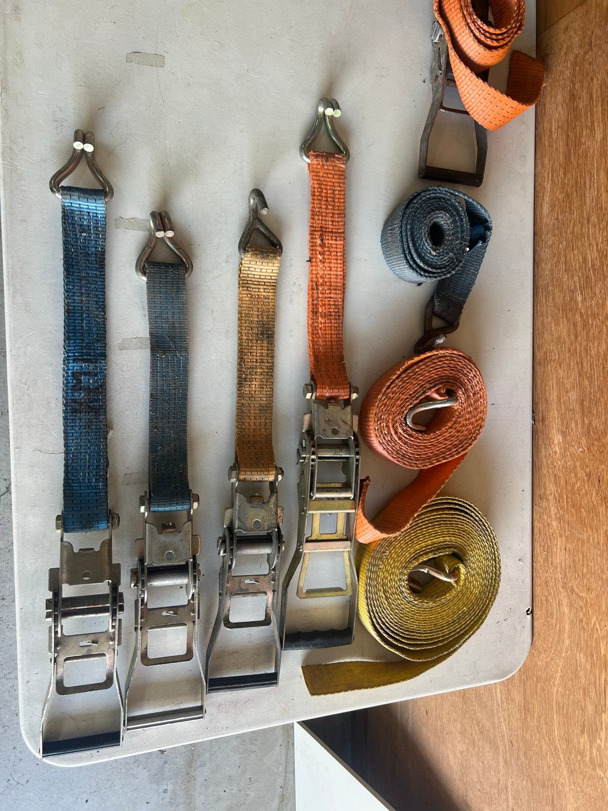 Spanbanden set - Diverse maten en kleuren, Ophalen of Verzenden, Gebruikt