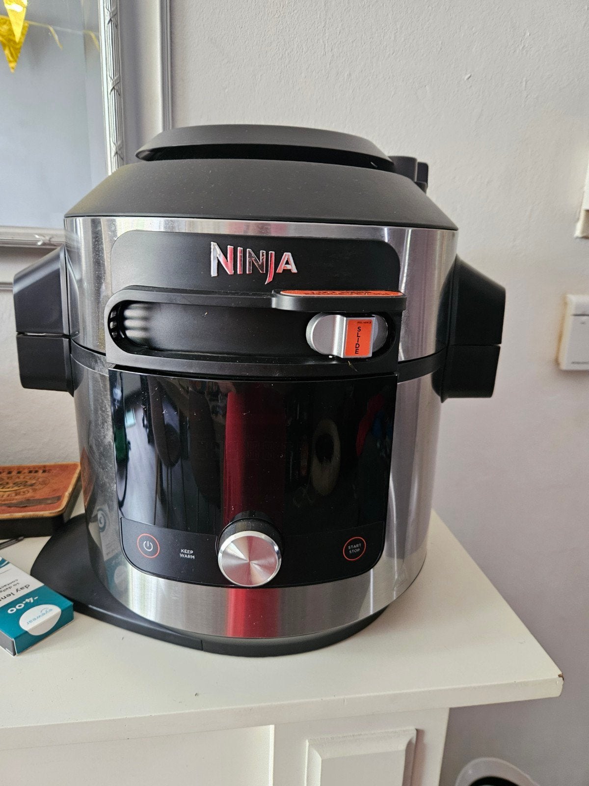Ninja Foodi MAX Health Grill & Airfryer AF400EU, Witgoed en Apparatuur, Airfryers, Ophalen of Verzenden, Zo goed als nieuw, Airfryer XXL