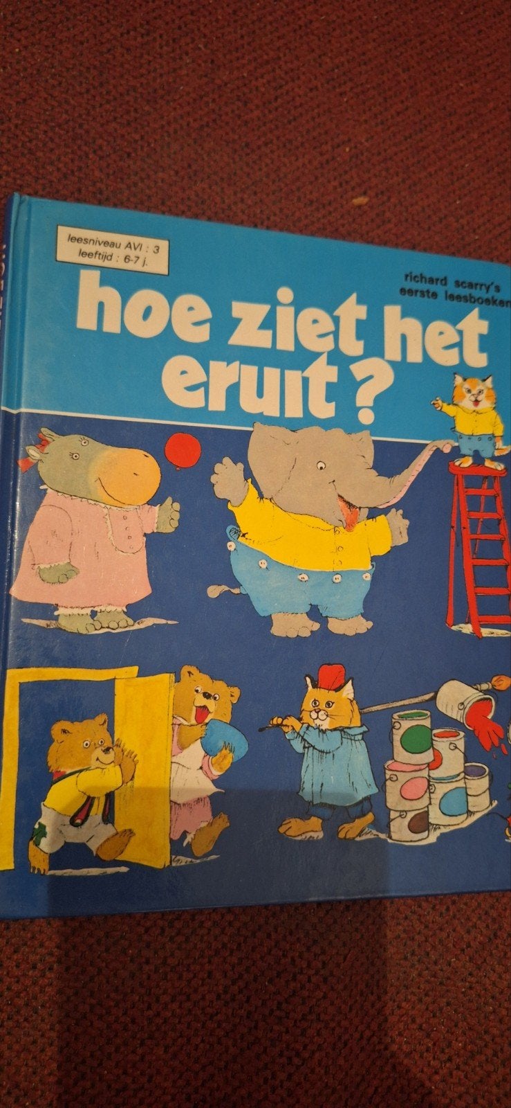 Richard Scarry's Eerste Leesboeken: Hoe Ziet Het Eruit?, Ophalen of Verzenden, Gelezen, Richard Scarry, Fictie algemeen