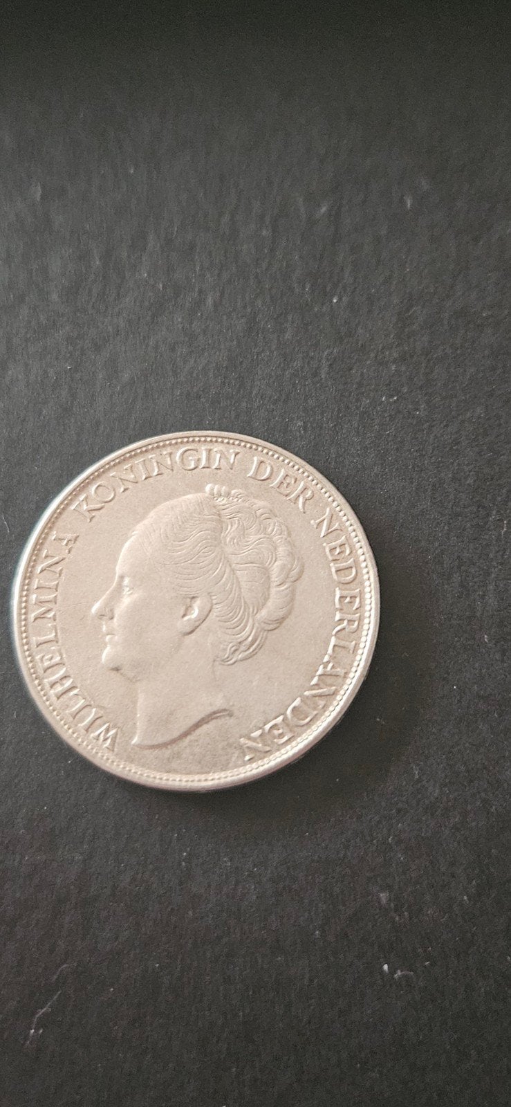 Zilveren gulden wilhelmina Eikel / Philadelphia mooie munt, Postzegels en Munten, Munten | Nederland, 1 gulden, Zilver, Ophalen of Verzenden