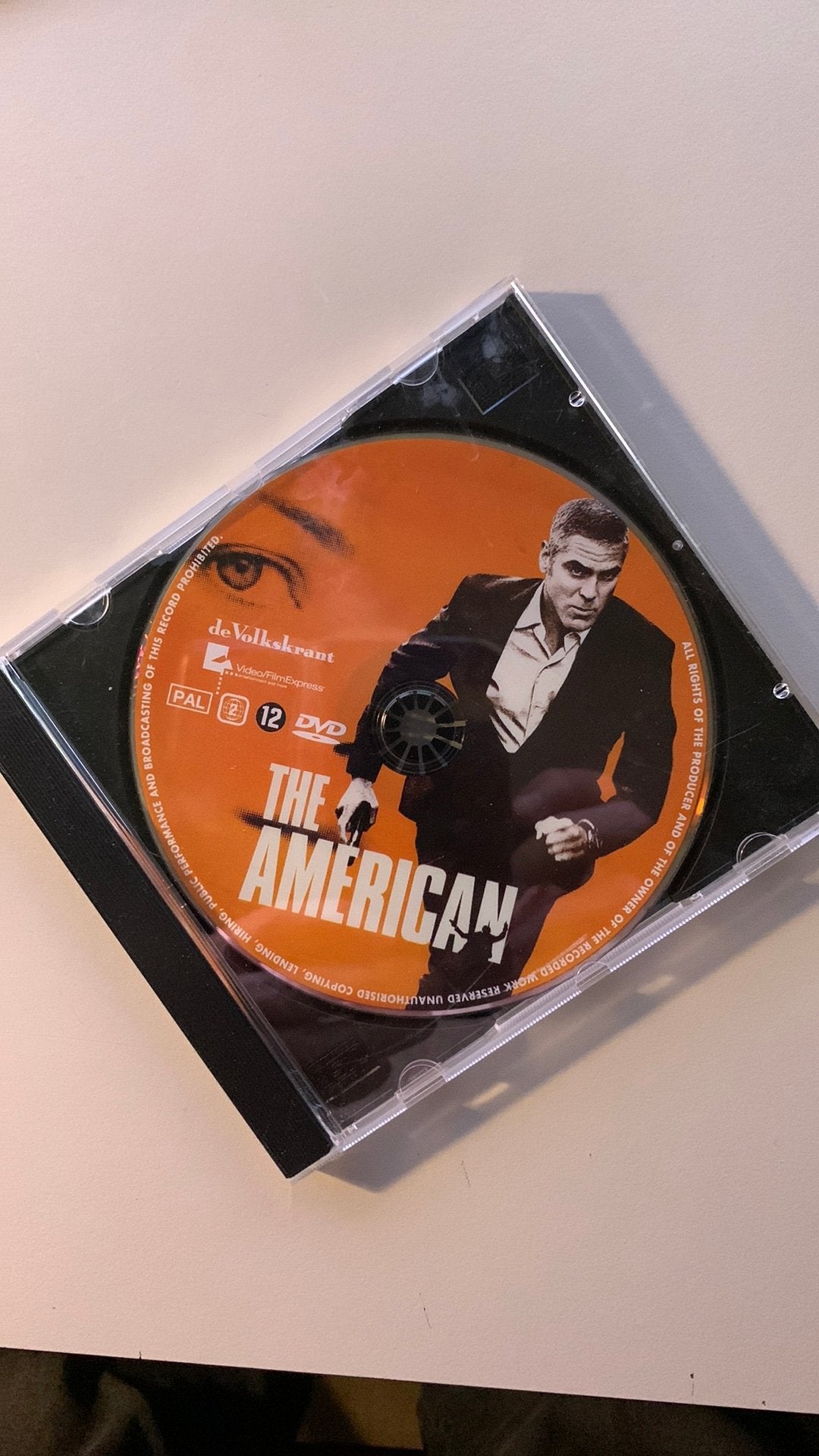 The American DVD - George Clooney actiethriller, Vanaf 12 jaar, Ophalen of Verzenden, Gebruikt