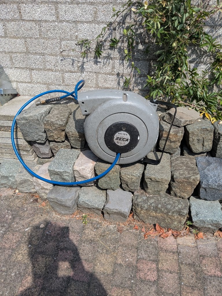 professionele luchtslanghaspel, Ophalen, Gebruikt, Minder dan 200 liter/min, 10 bar of meer
