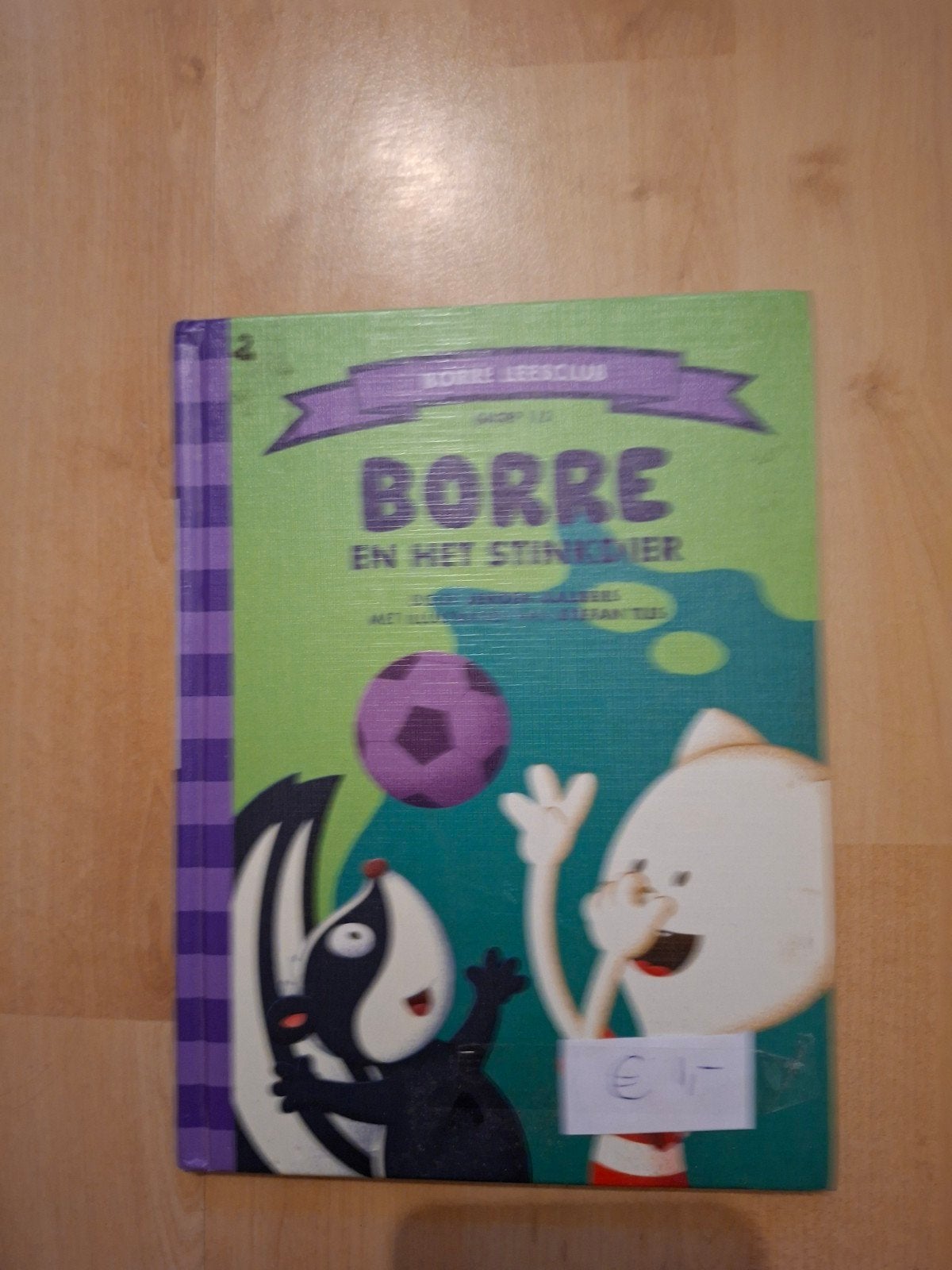 Borre en het Stinkdier - Borre Leesclub Boek, Boeken, Ophalen of Verzenden, Gelezen, Jeroen Schipper, Fictie algemeen