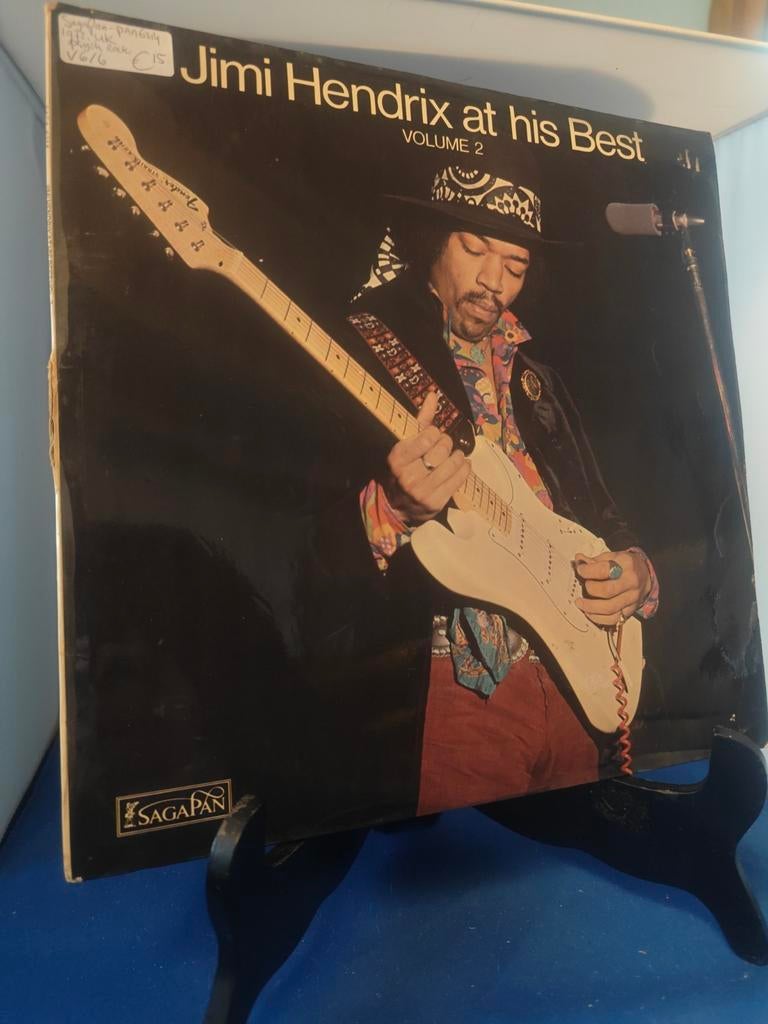 Jimi Hendrix - Jimi Hendrix At His Best Volume 2 LP, Ophalen of Verzenden, Zo goed als nieuw, 12 inch, Poprock