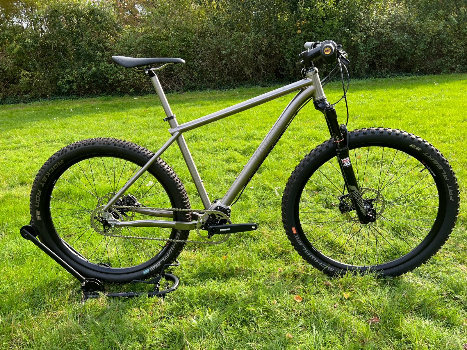 Idworx Rock O Pinion Ti P1.18. 51cm Rock Shox Reba Shima XT
