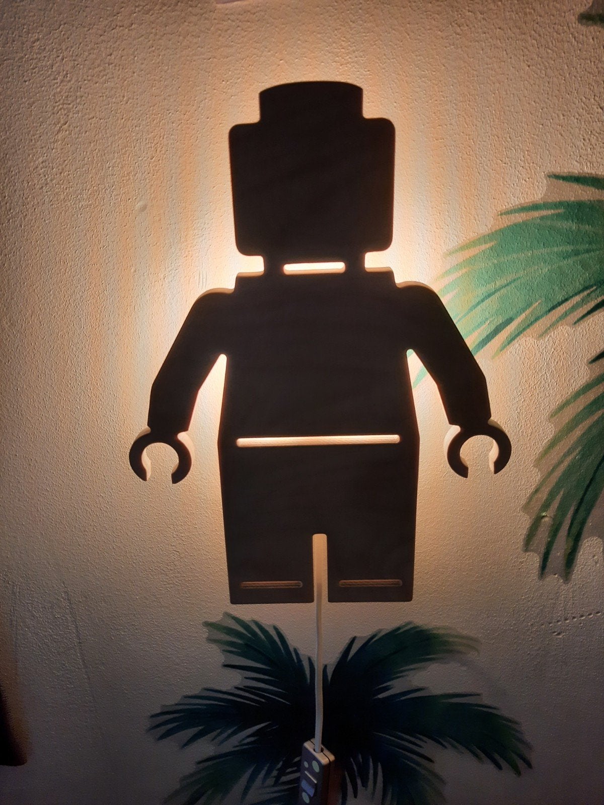 2x toddie wandlamp alleen samen verkocht legopop en raket, Ophalen of Verzenden
