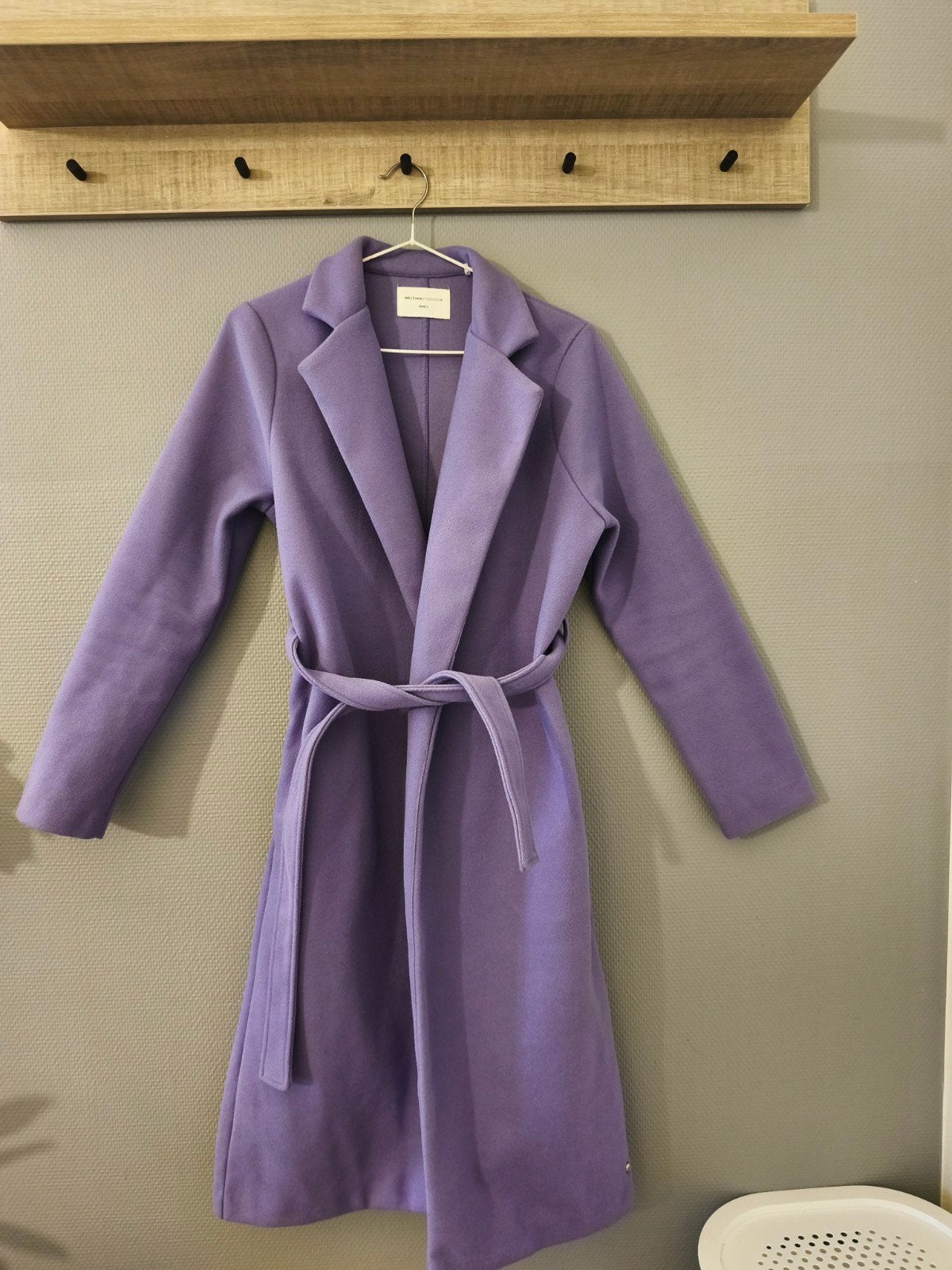 Prachtige Melting Stockholm Jas / Mantel  Paars — Maat S, Kleding | Dames, Ophalen of Verzenden, Zo goed als nieuw, Maat 36 (S)