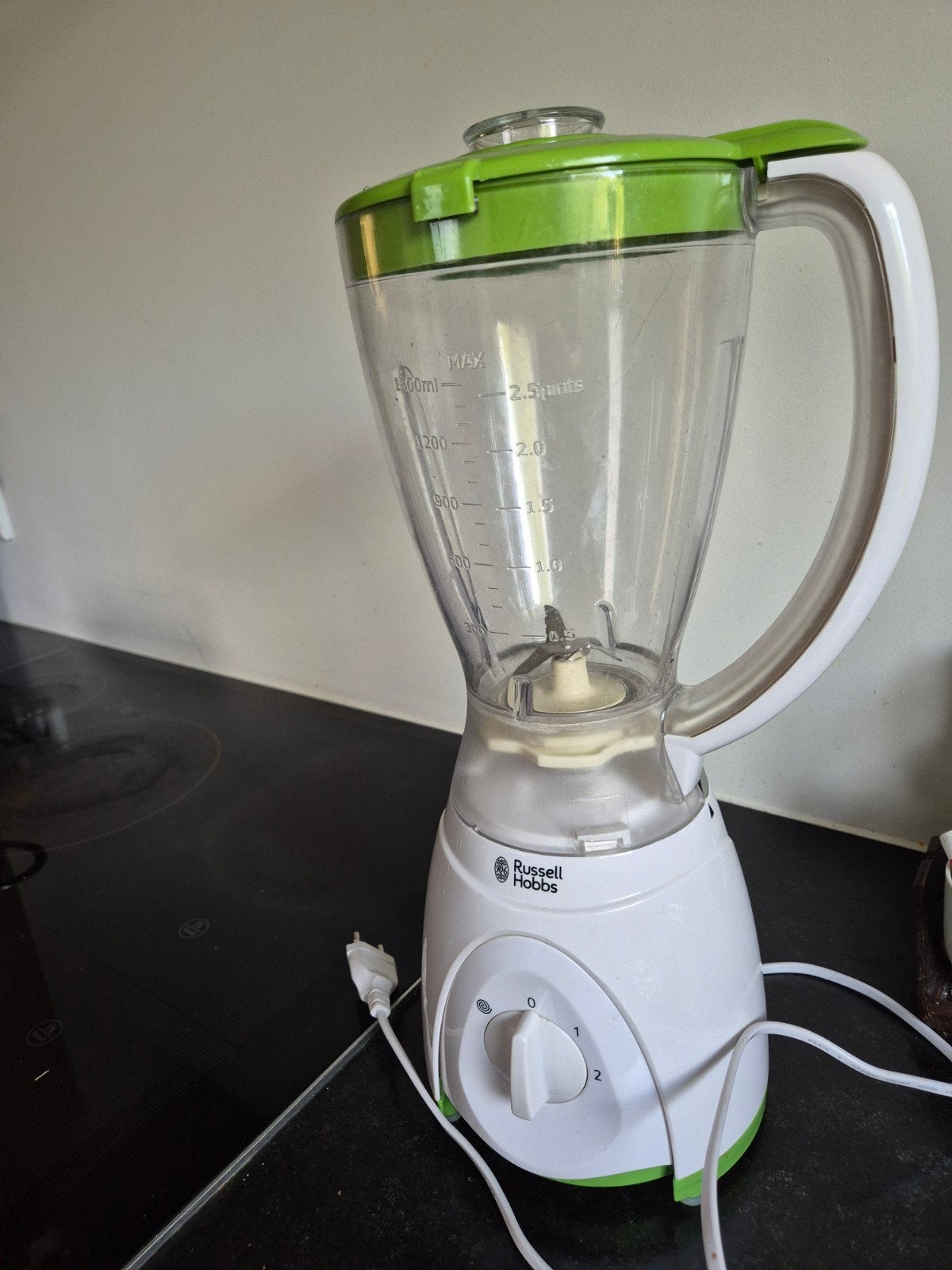 Russell Hobbs Blender - Groen/Wit, Ophalen of Verzenden, Gebruikt, Blender